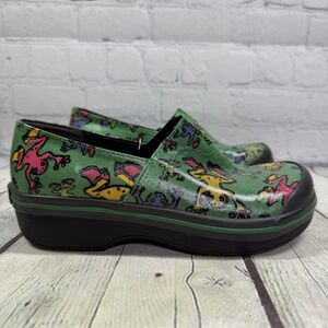 Dansko Clogs Girls Women Size 3.5-4 US 34 EU Frogs Lover Slip On School Shoes